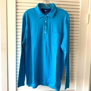 NWOT- Tailorbyrd Collection Aqua Longsleeve- Large